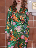 Groene Bos Tuin Pyjama Set