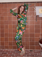 Groene Bos Tuin Pyjama Set