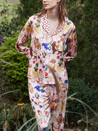 Roze desserthond pyjamaset