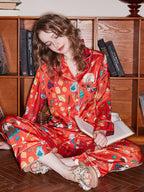 Oranje Dessert Pyjama Set