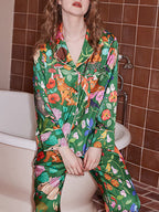 Groene Bos Tuin Pyjama Set