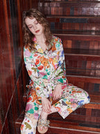 Witte Bos Tuin Pyjama Set