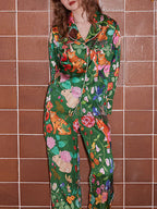 Groene Bos Tuin Pyjama Set