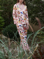 Roze desserthond pyjamaset