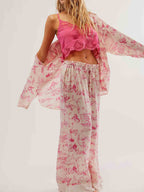 Rustieke pyjamaset met combo
