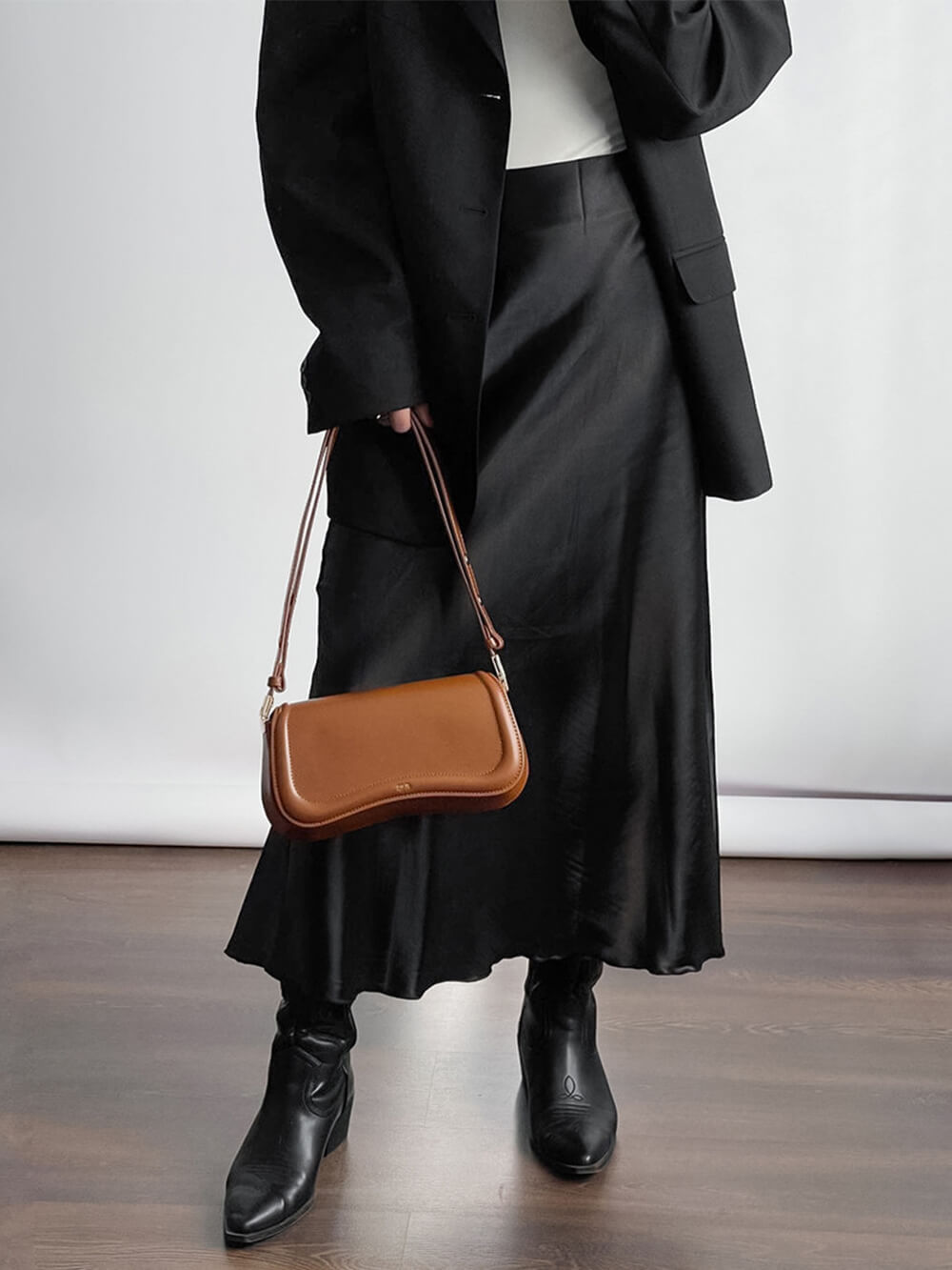 Lange rok in Franse stijl