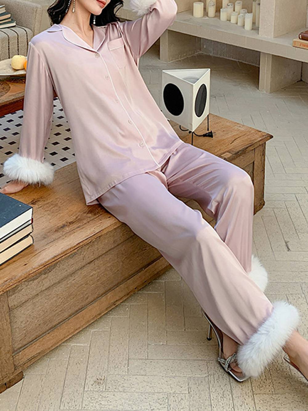 Danica pyjamaset babyroze