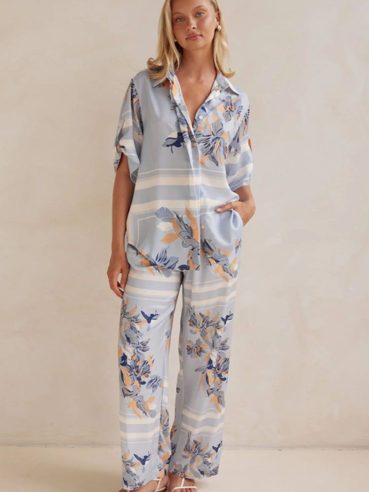 Casual Gebreid Cardigan Huis Set