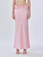 Satijnen Fishtail-rok