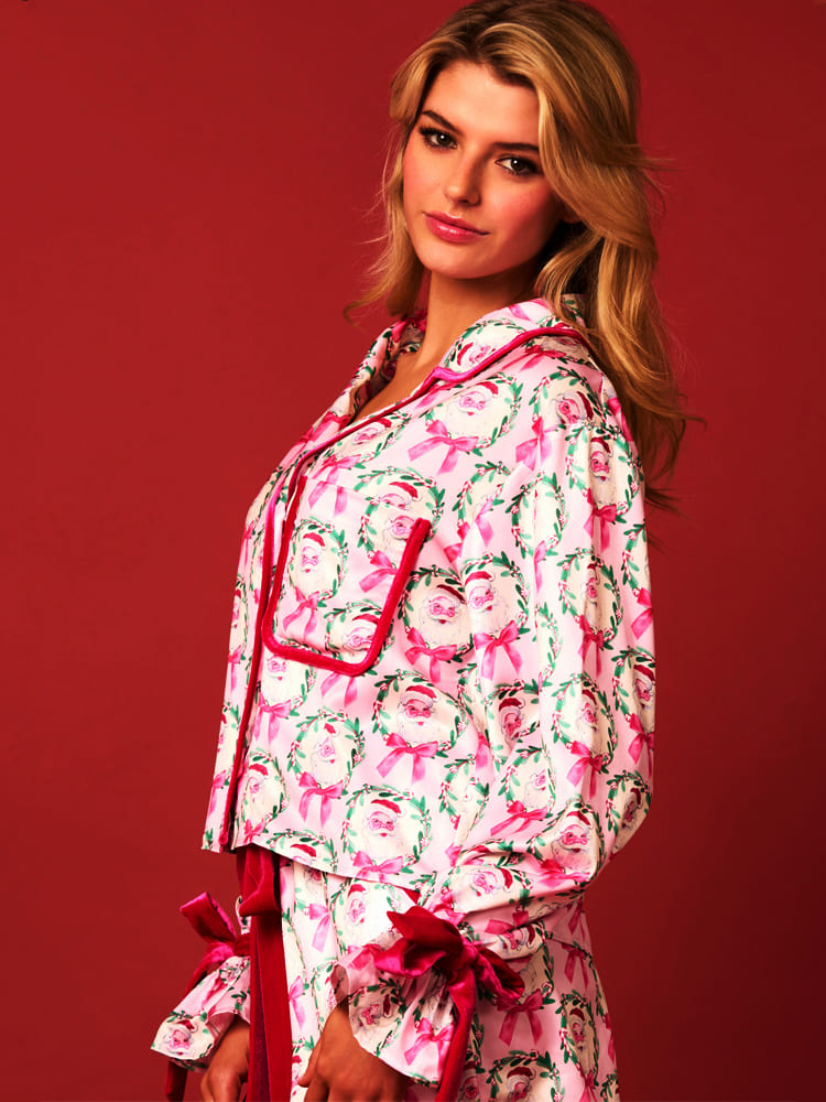 Lichte Winter Kerst Pyjama Set