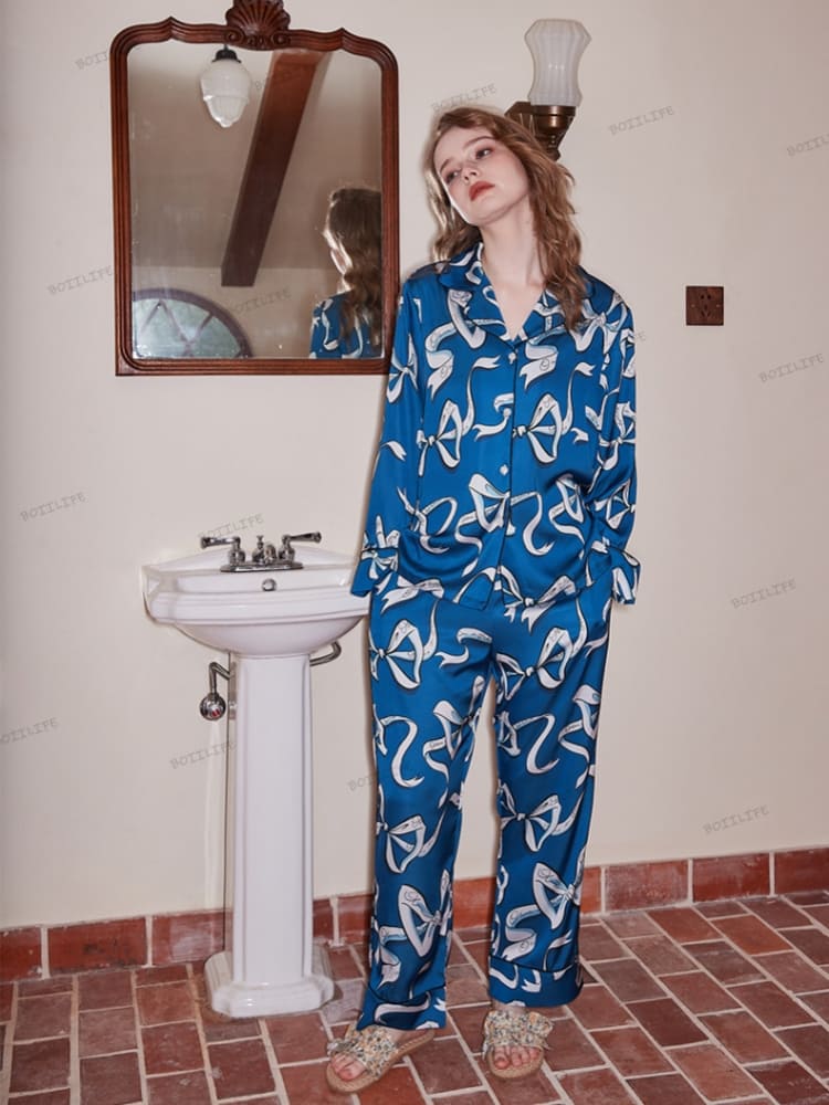 Boogpatroon IJszijde Pyjama Set
