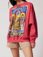 Het Doors grafische oversized sweatshirt