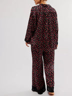 Pyjamaset met rozenprint