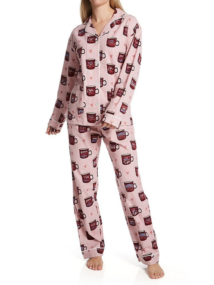 Hart & Koffiekop Print Pyjama Set