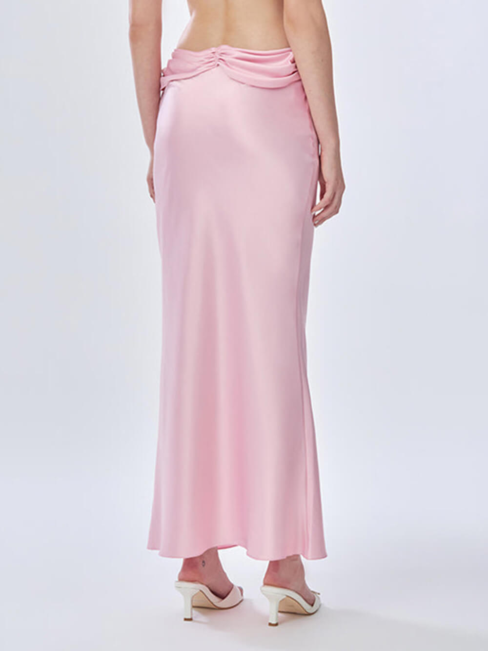 Satijnen Fishtail-rok