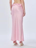 Satijnen Fishtail-rok