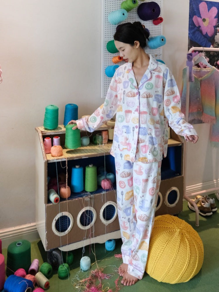 Melk Thee & Brood Print Pyjama Set