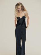 Satijnen Bustier Cami Top