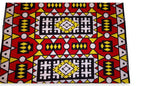 Afrikaanse Rode Samakaka hoofddoek - Angolese Samacaca Headwrap
