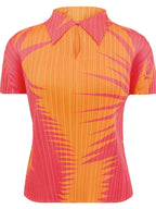 Tweedelige set rok met geplooide reverstop